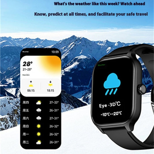 H9 Smart Bluetooth Calling Smart Island Sports Message Reminder GTS4 Watch