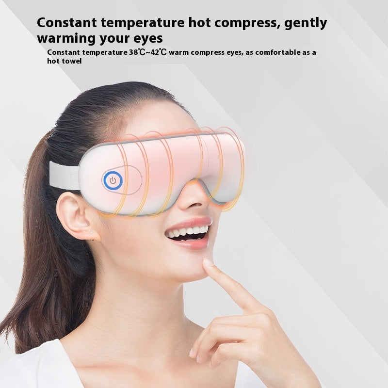 Smart Charging Convenient Air Pressure Vibration Hot Compress Sleeping Eye Mask Bluetooth Music