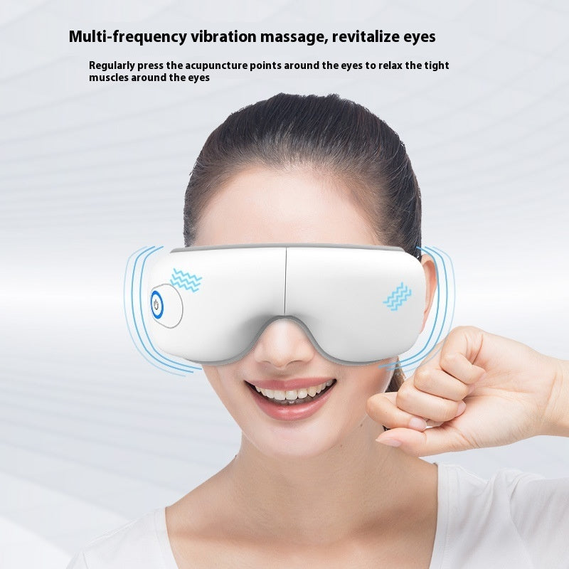 Smart Charging Convenient Air Pressure Vibration Hot Compress Sleeping Eye Mask Bluetooth Music