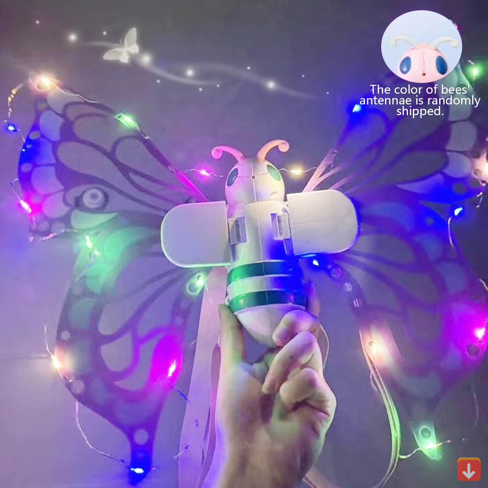 Electrical Butterfly Wings Toy With Music Lights For Girls